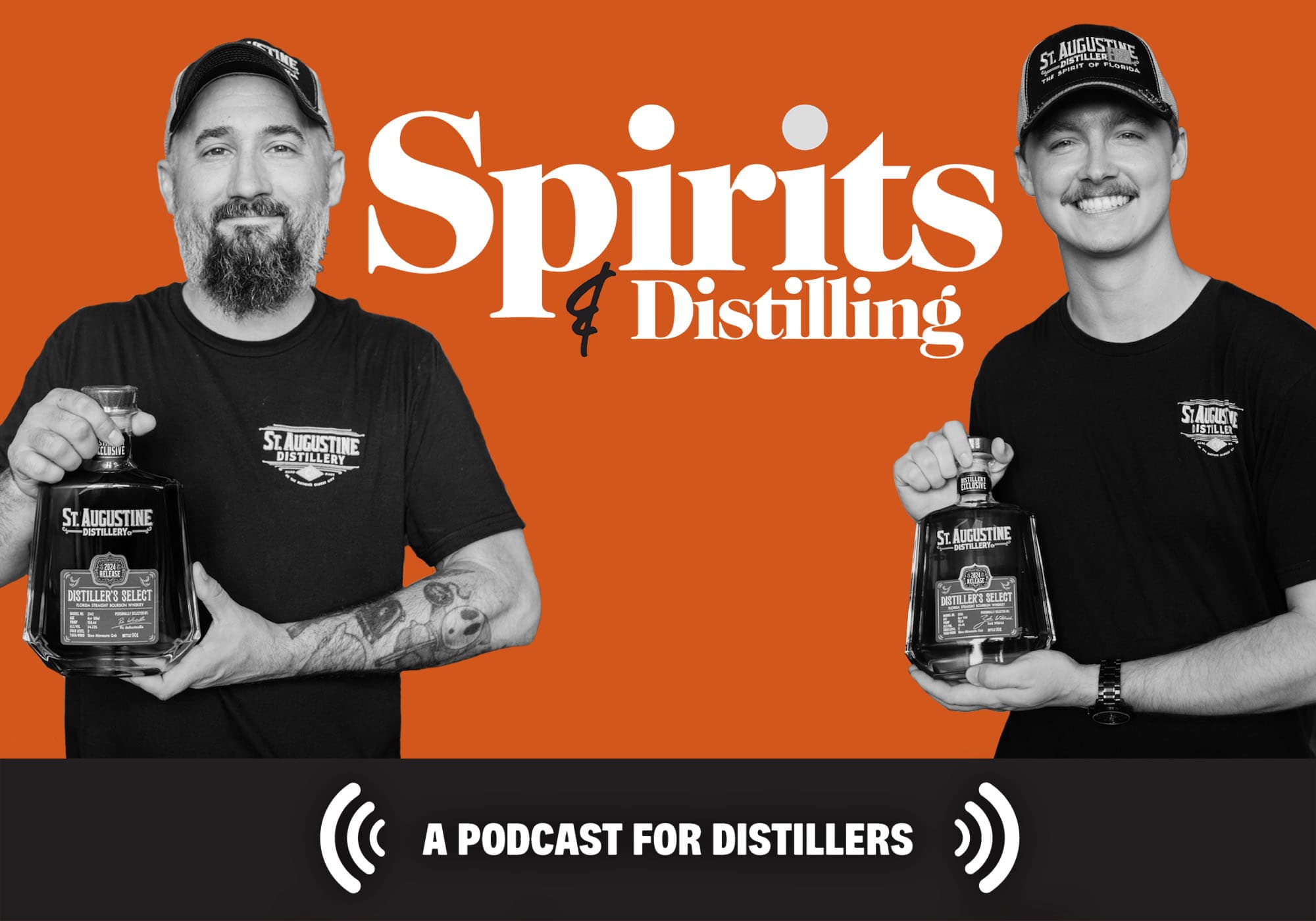 S&D Podcast Episode 32: Aged Whiskeys and Citrus-Flavored Spirits Heat up for St. Augustine Distillery and City Gate Spirits